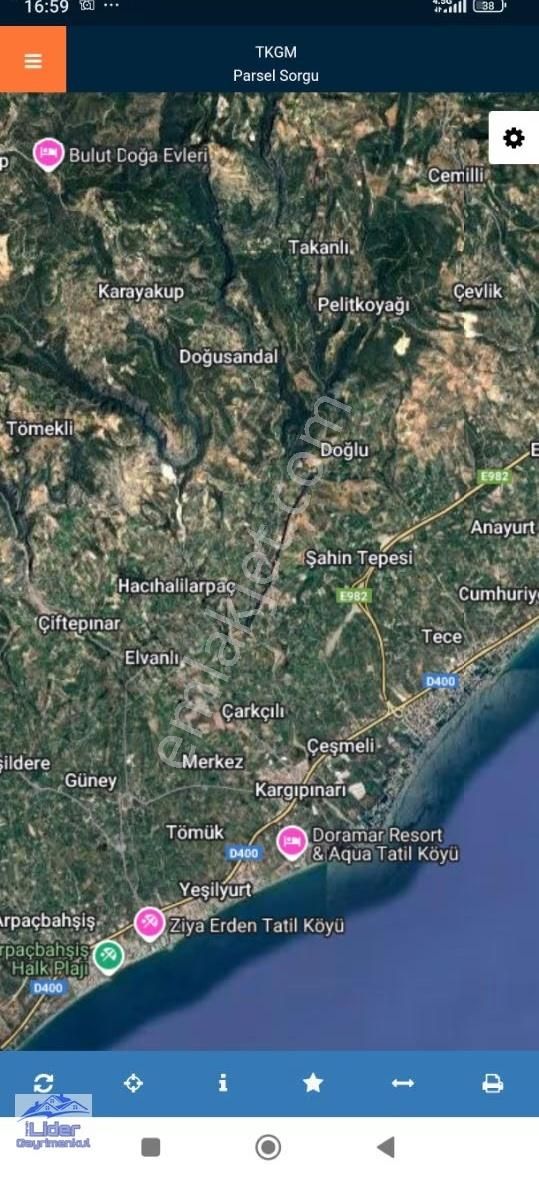 Acill Erdemli Sarıyer De Satılık Kupon Bahçe
