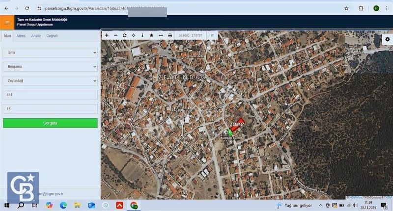 Bergama Zeytindağ'da Köy İçinde Müstakil Satılık Arsa - Görsel 2