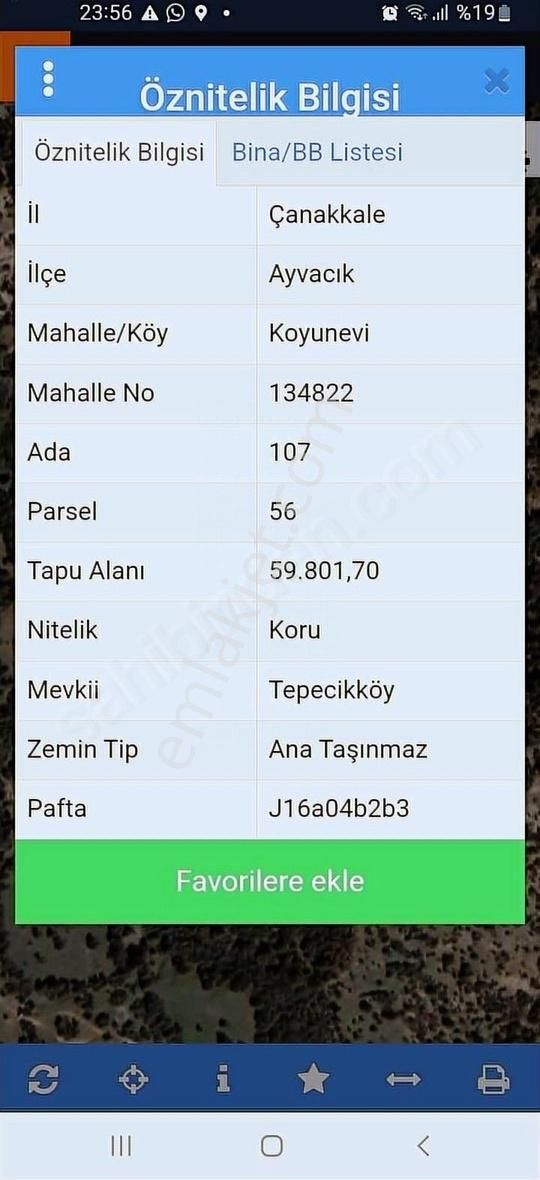 Ayvacık Koyunevinde Satılık Kaçırılmayacak Hisse !! - Görsel 4