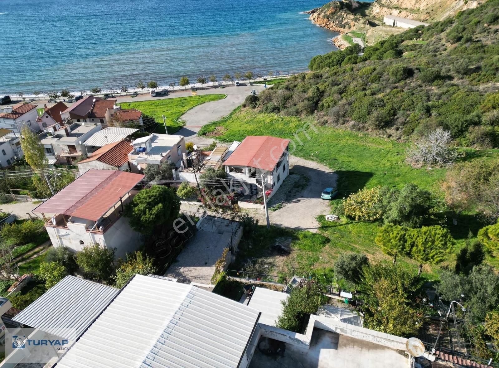 Çakmaklı Da Deniz Manzaralı Masrafsız Satılık Ev - Görsel 14