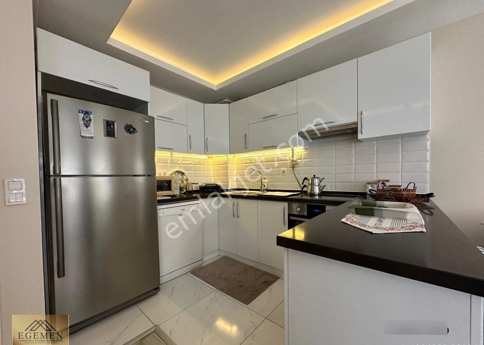 Kuşadası Değirmedere Mah. Havuzlu Sitede Full Eşyalı 2+1 Kiralık - Görsel 10