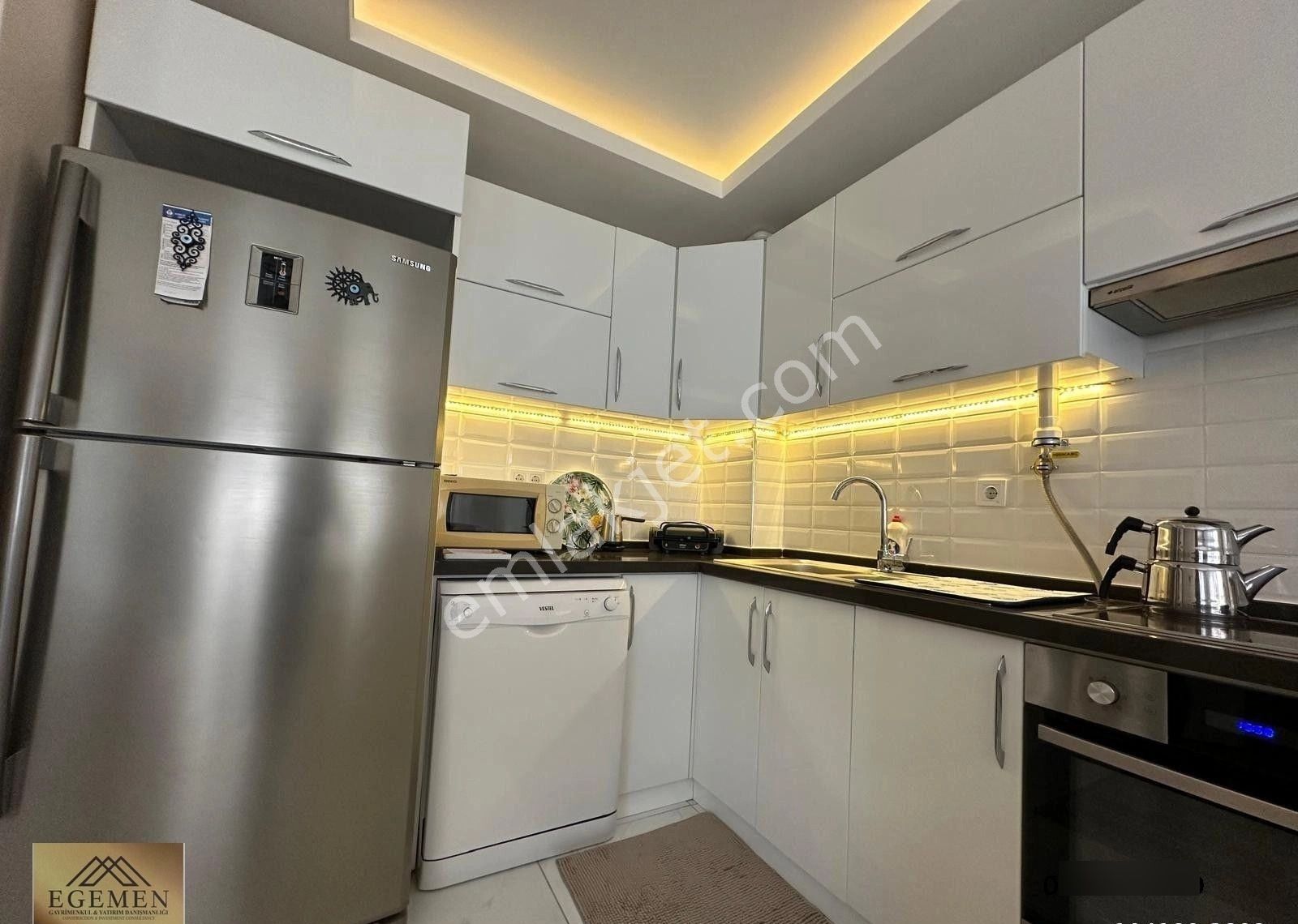 Kuşadası Değirmedere Mah. Havuzlu Sitede Full Eşyalı 2+1 Kiralık - Görsel 11