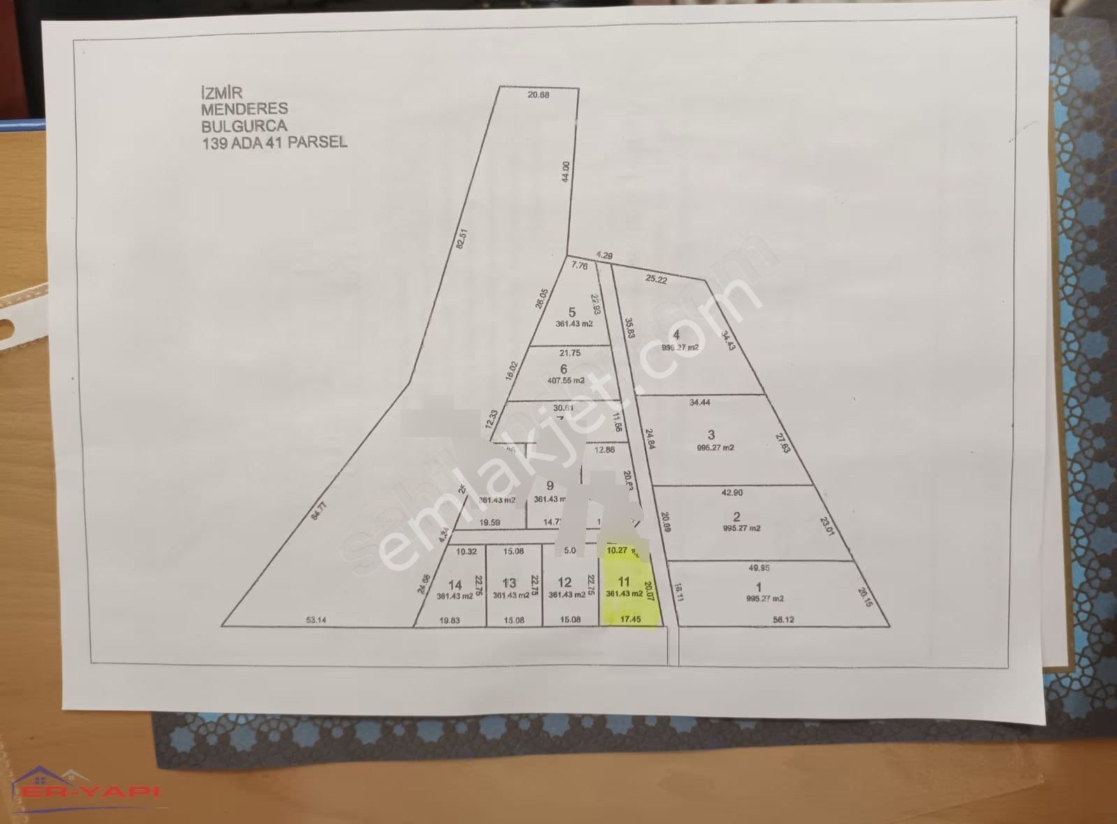 Er Yapı Emlak Ofisinden Menderes Bulgarca'da Satılık Arsa - Görsel 2