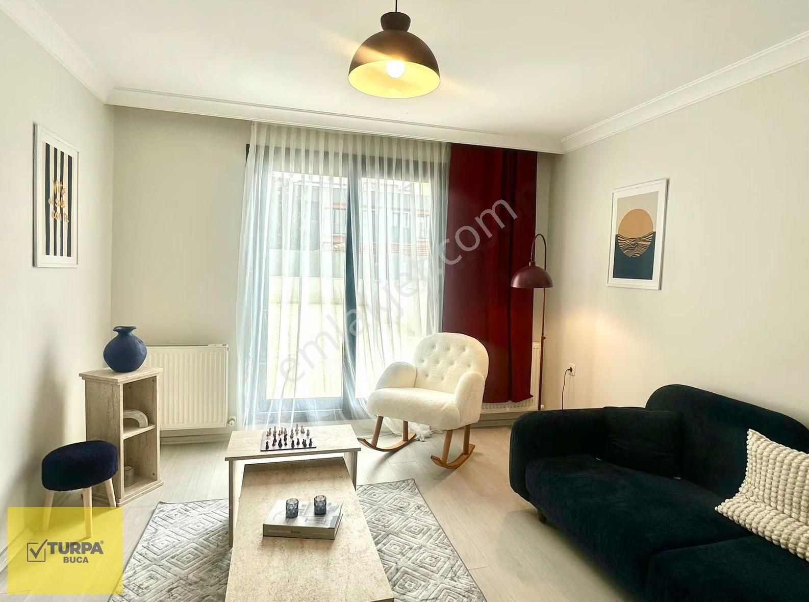 Turpa Buca'dan Teras Balkonlu Sıfır Eşyalı Dubleks Daire - Görsel 21