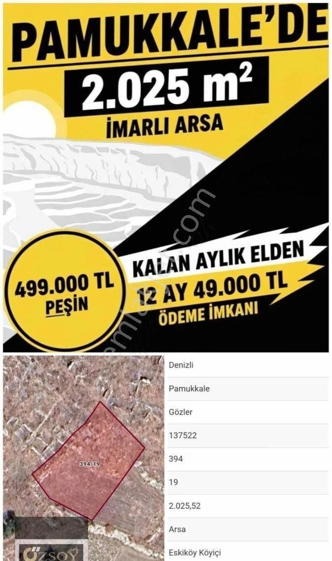 Denizli De Satılık Tarla - Görsel 3