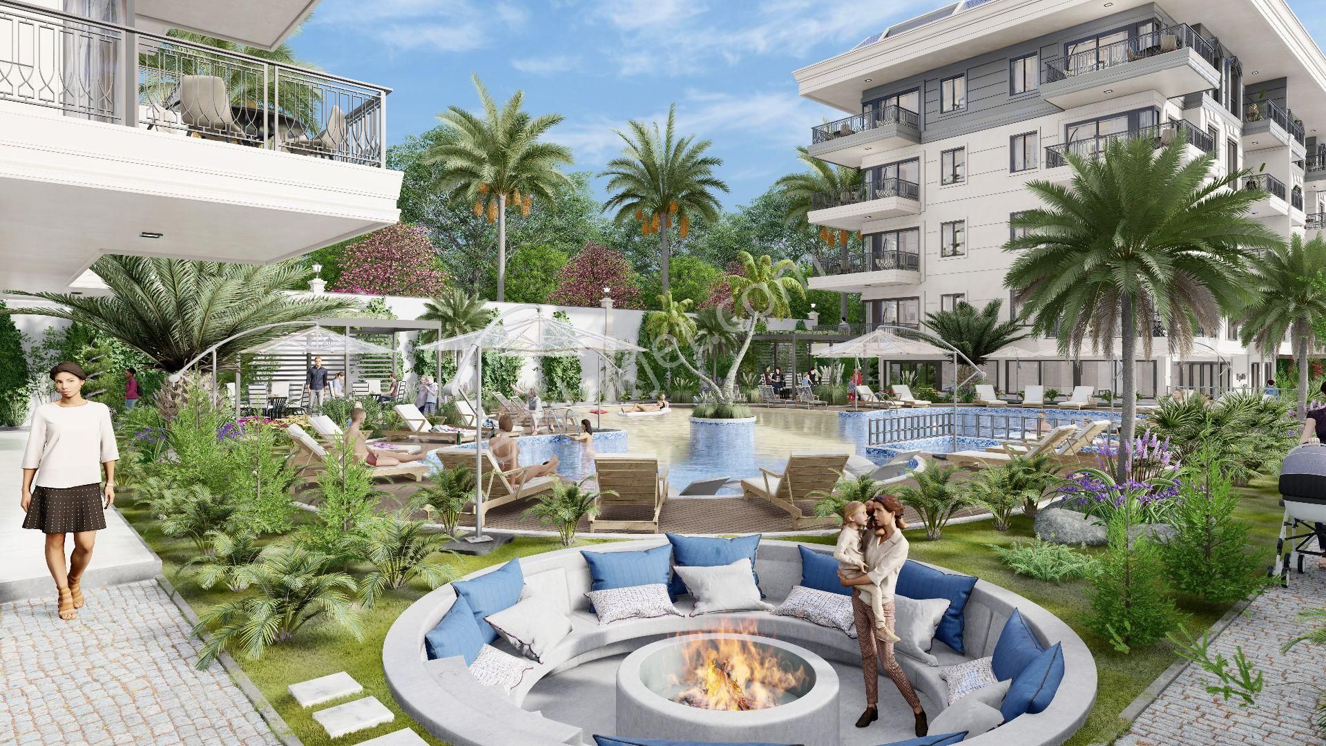 Alanya Oba Kızılcaşehirde 2 Blok 64 Daire Kat Karşılığı Proje - Görsel 7