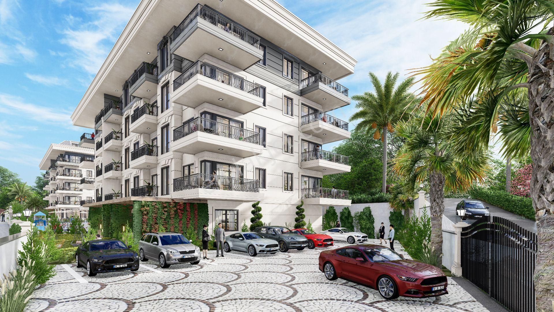 Alanya Oba Kızılcaşehirde 2 Blok 64 Daire Kat Karşılığı Proje - Görsel 5