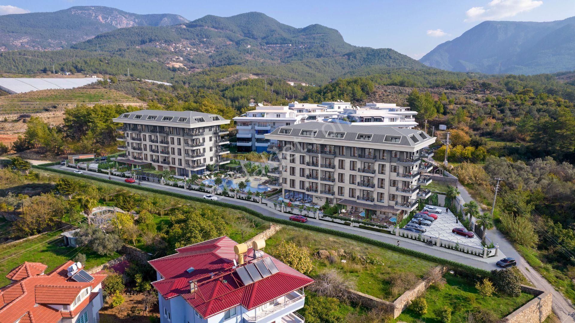 Alanya Oba Kızılcaşehirde 2 Blok 64 Daire Kat Karşılığı Proje - Görsel 2