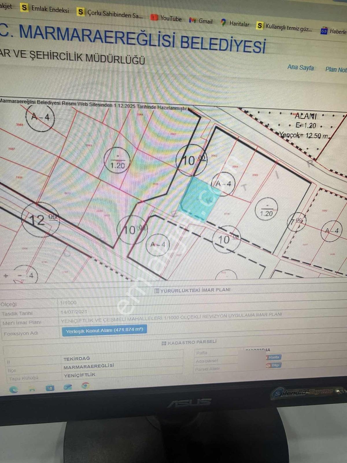 Akkaya İnşaattan Mükemmel Konumda Köşe Başı Arsa - Görsel 4