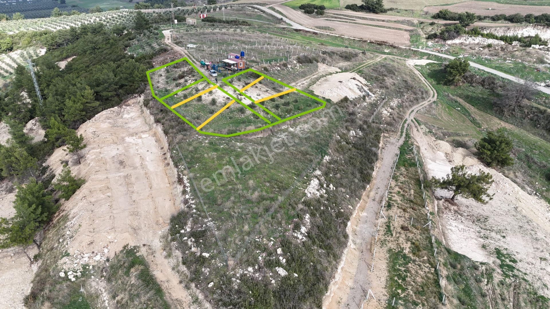 İzmir Menderes Tekeli 3 Ada 37 Parselde Manzaralı Tepe Arsalar - Görsel 7