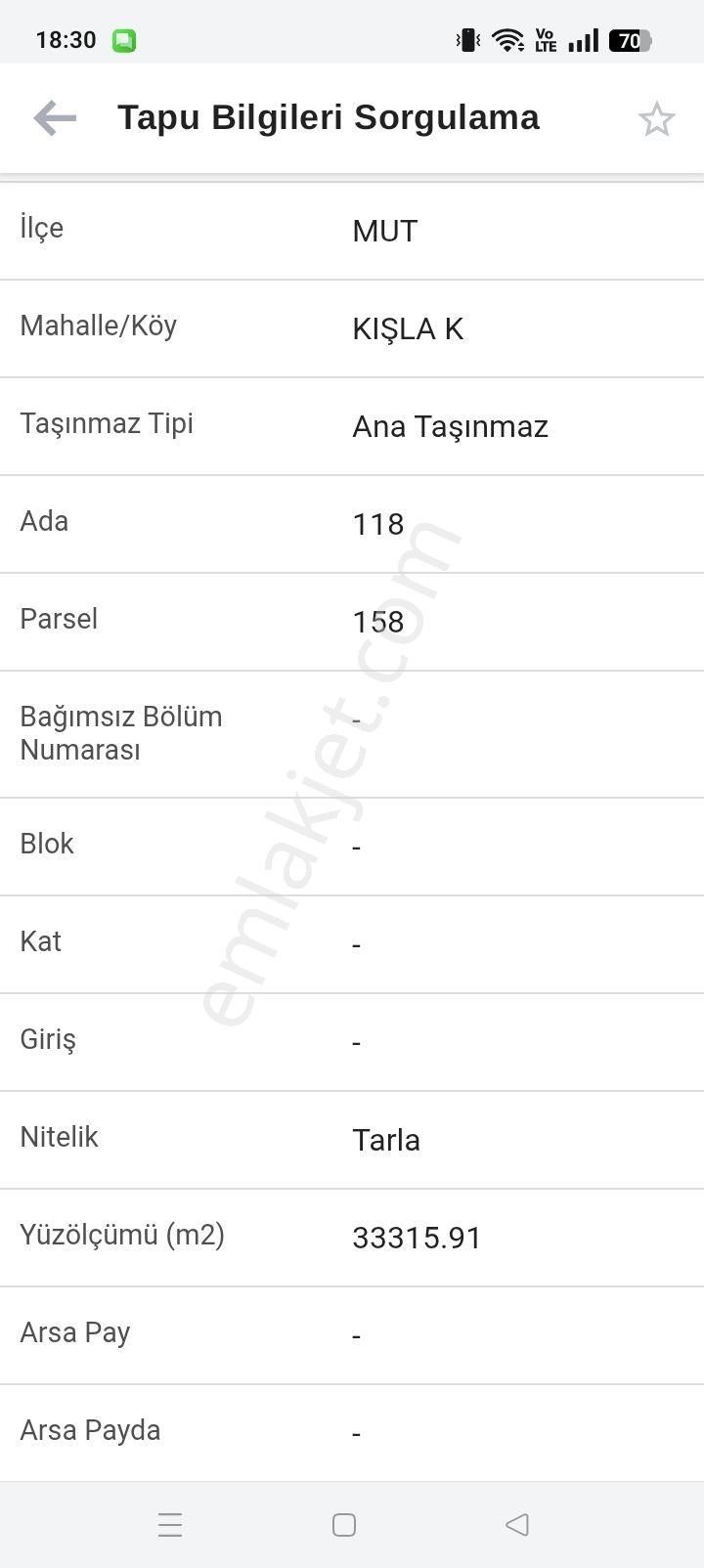 Satılık Tarla - Görsel 2