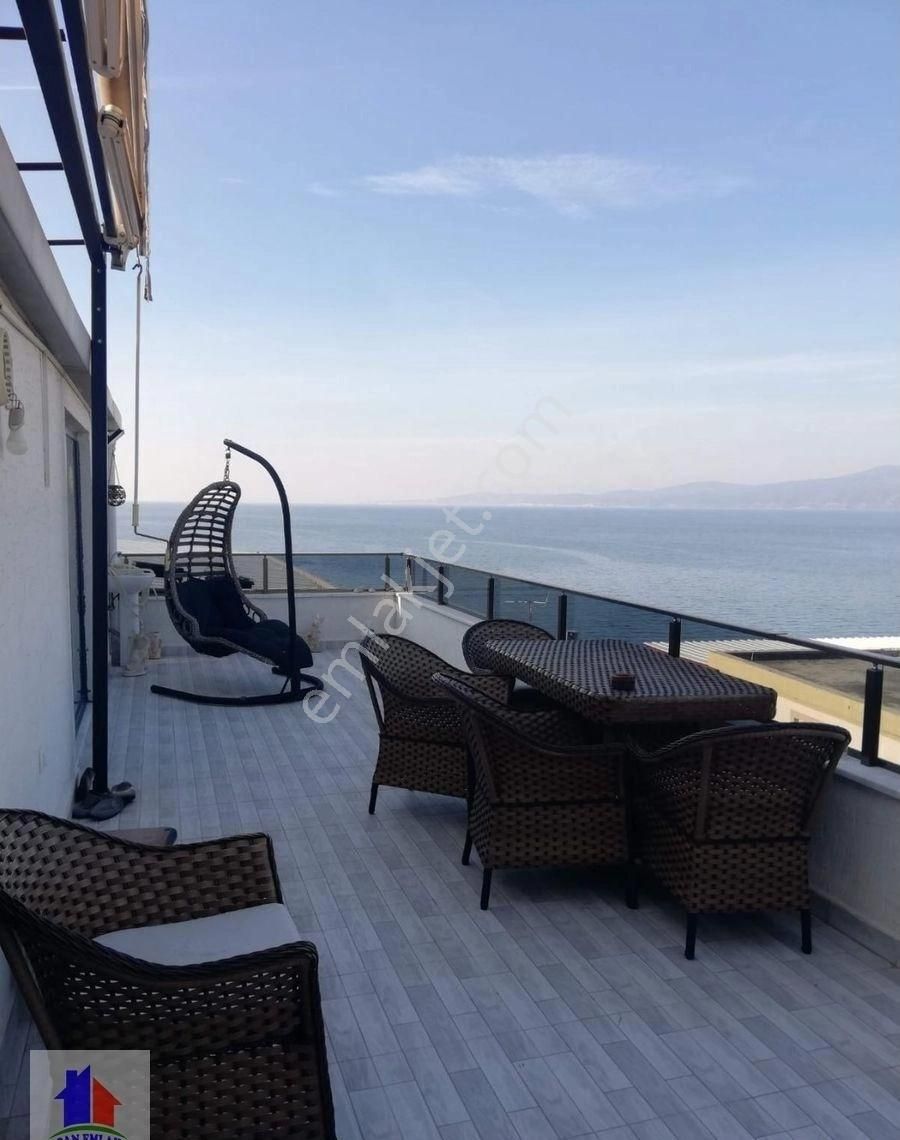 Mudanya Burgaz Mah. De Satılık Dubleks Daire 4+1 Deniz Sahilinde Altınkumda Ful Deniz 4.kat 5 Yaş