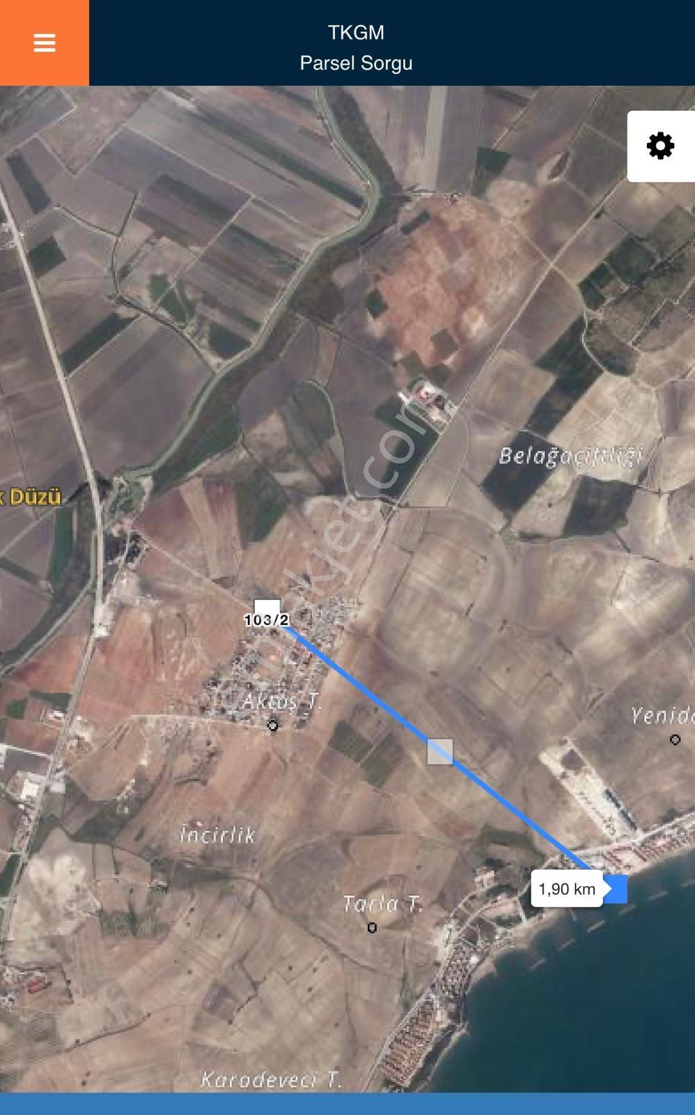 Karataş İskele Mah.450 M2 İmarlı Köy İçerisin'de Satılık Arsa.. - Görsel 3