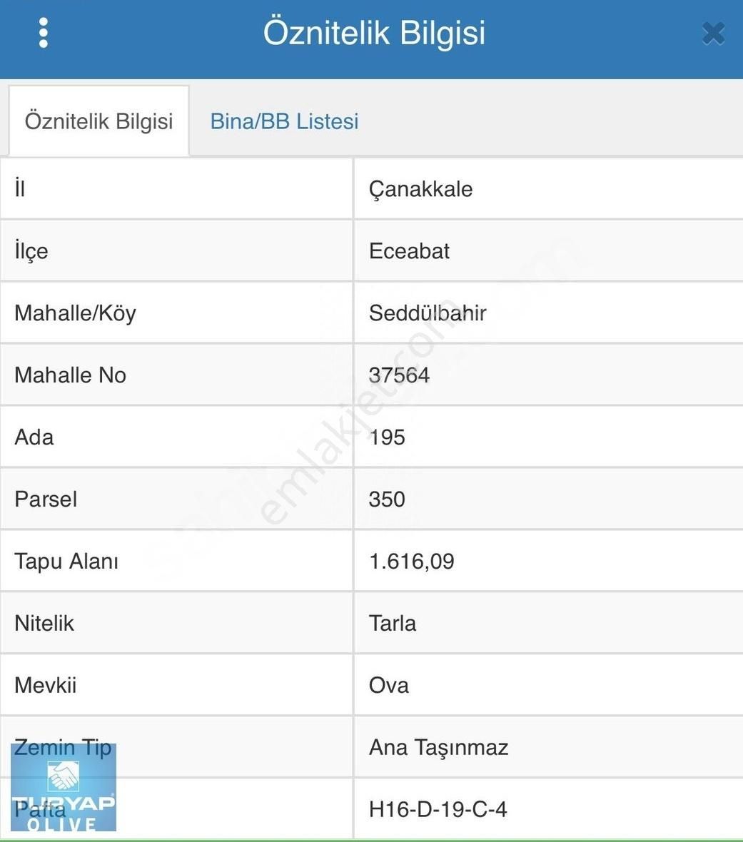 Çanakkale Eceabat Seddülbahir'de Satılık Tarla - Görsel 6