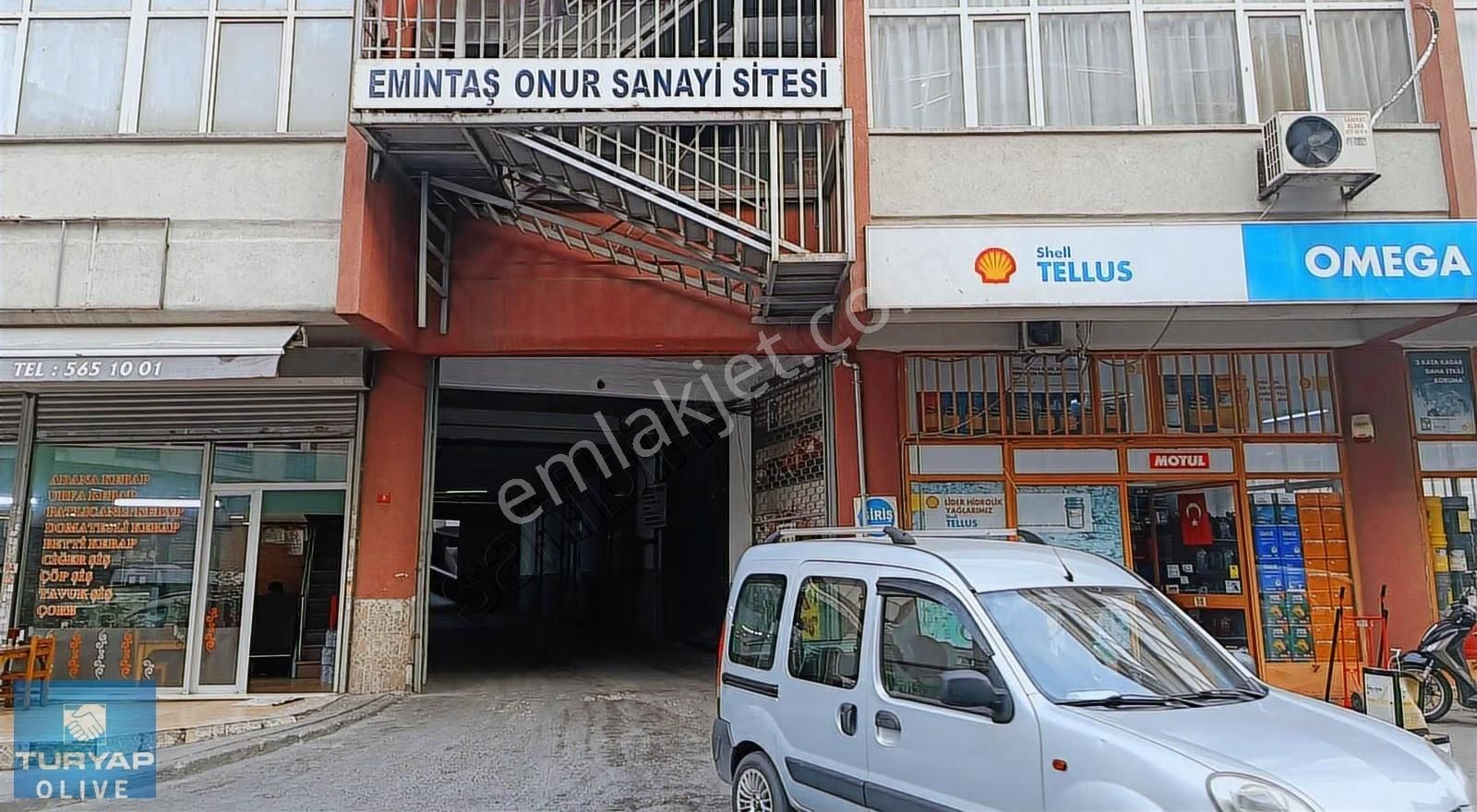 Emintaş Onur'da Net 70 M² + 33 M² Asma Katlı İmalathane/atölye