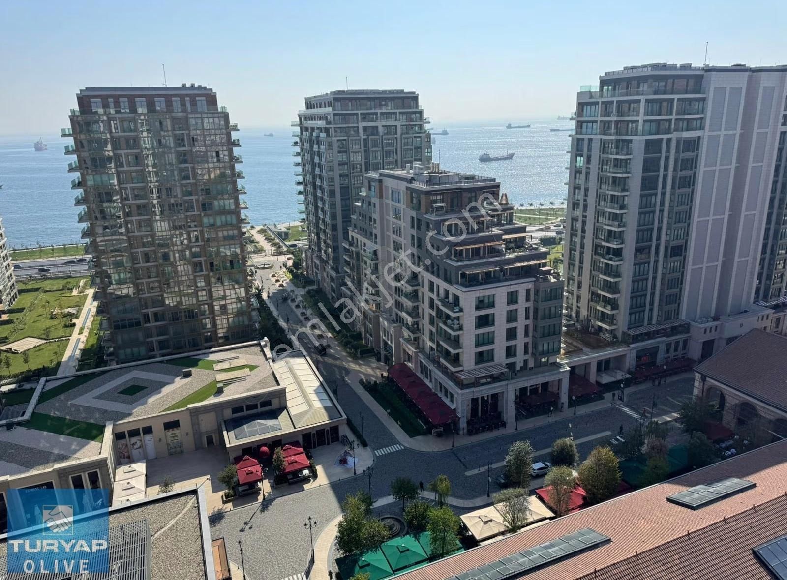 Büyükyalı Fişekhanede Kiralık 1+1 Deniz Manzaralı Daire