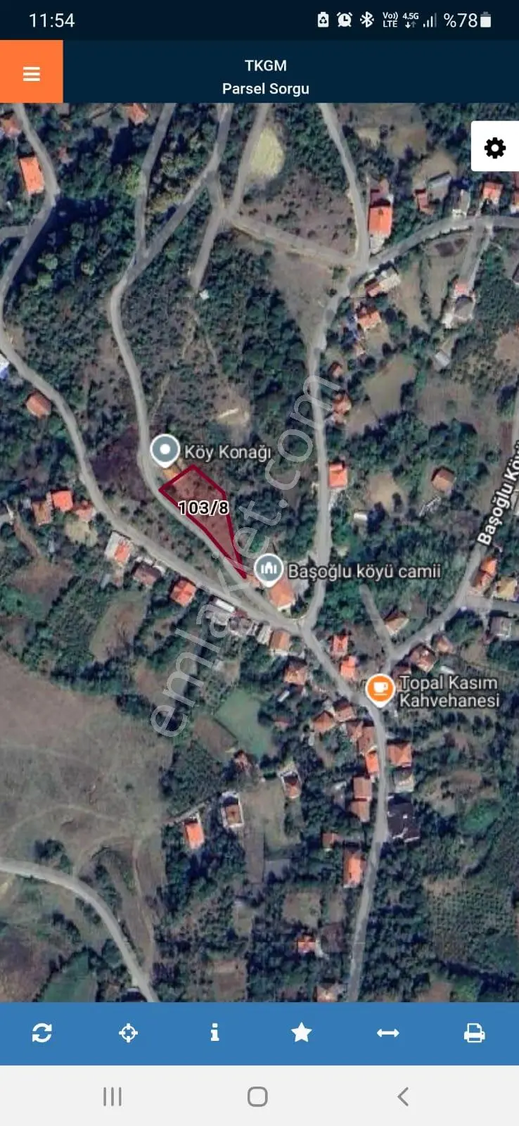 Köy Merkezinde Acil Satılık Arazi - Görsel 2