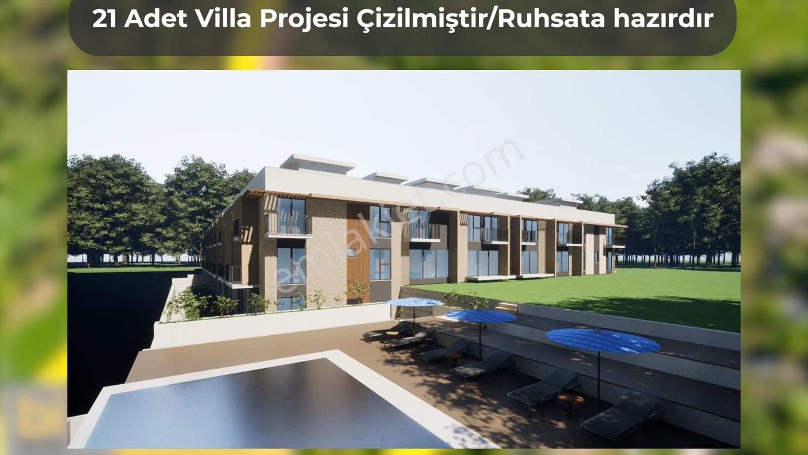21 Villa Projesi Hazır ! Biga Sazoba'da Köyiçi 7.144 M² Arsa - Görsel 26