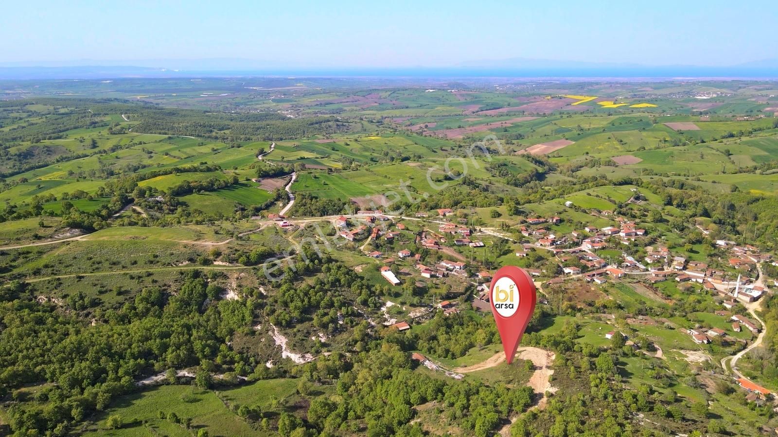 21 Villa Projesi Hazır ! Biga Sazoba'da Köyiçi 7.144 M² Arsa - Görsel 9