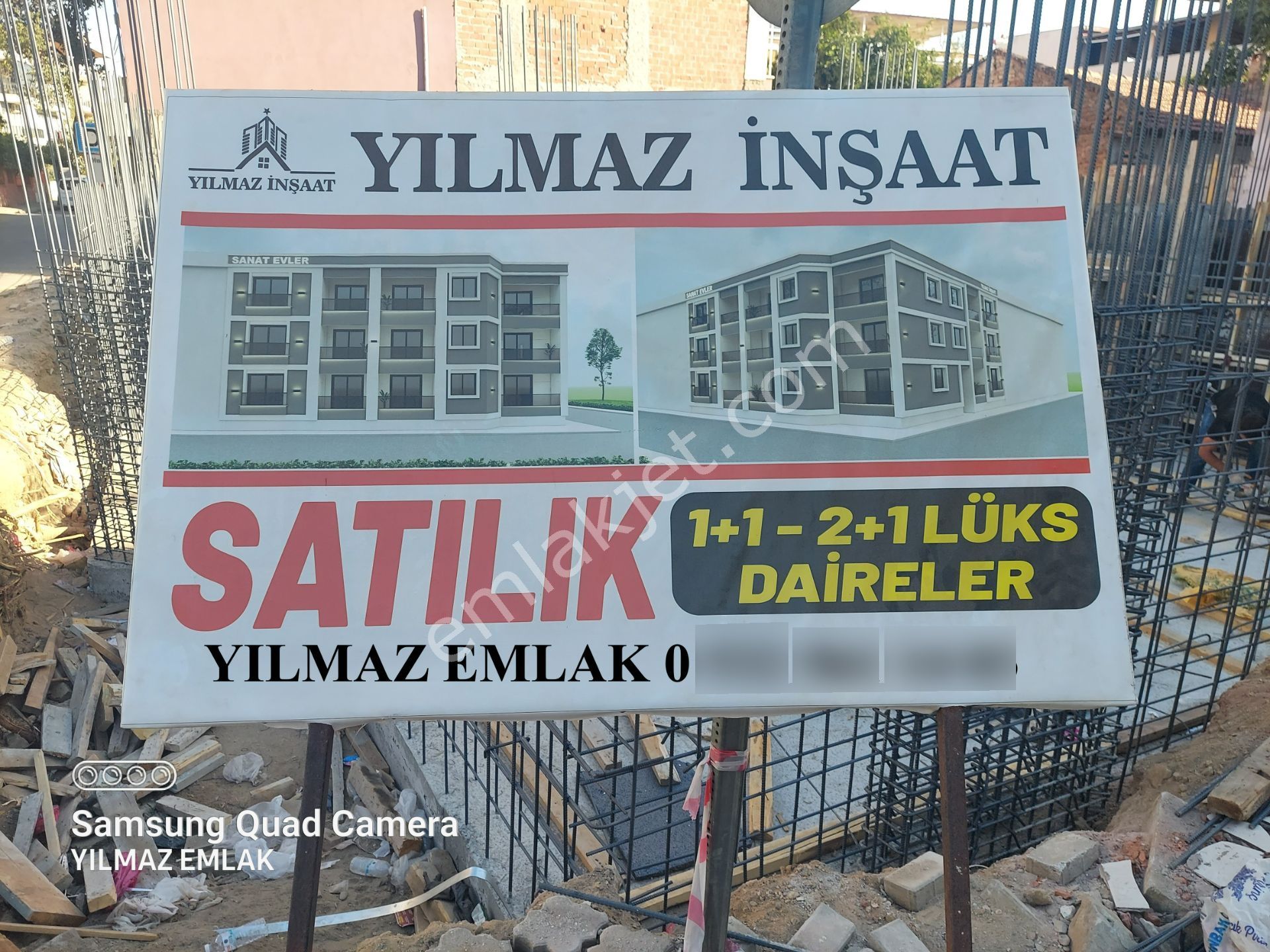 Aydın Nazilli Cumhuriyet Mahallesinde Satılık Sıfır 2 + 1 Daireler