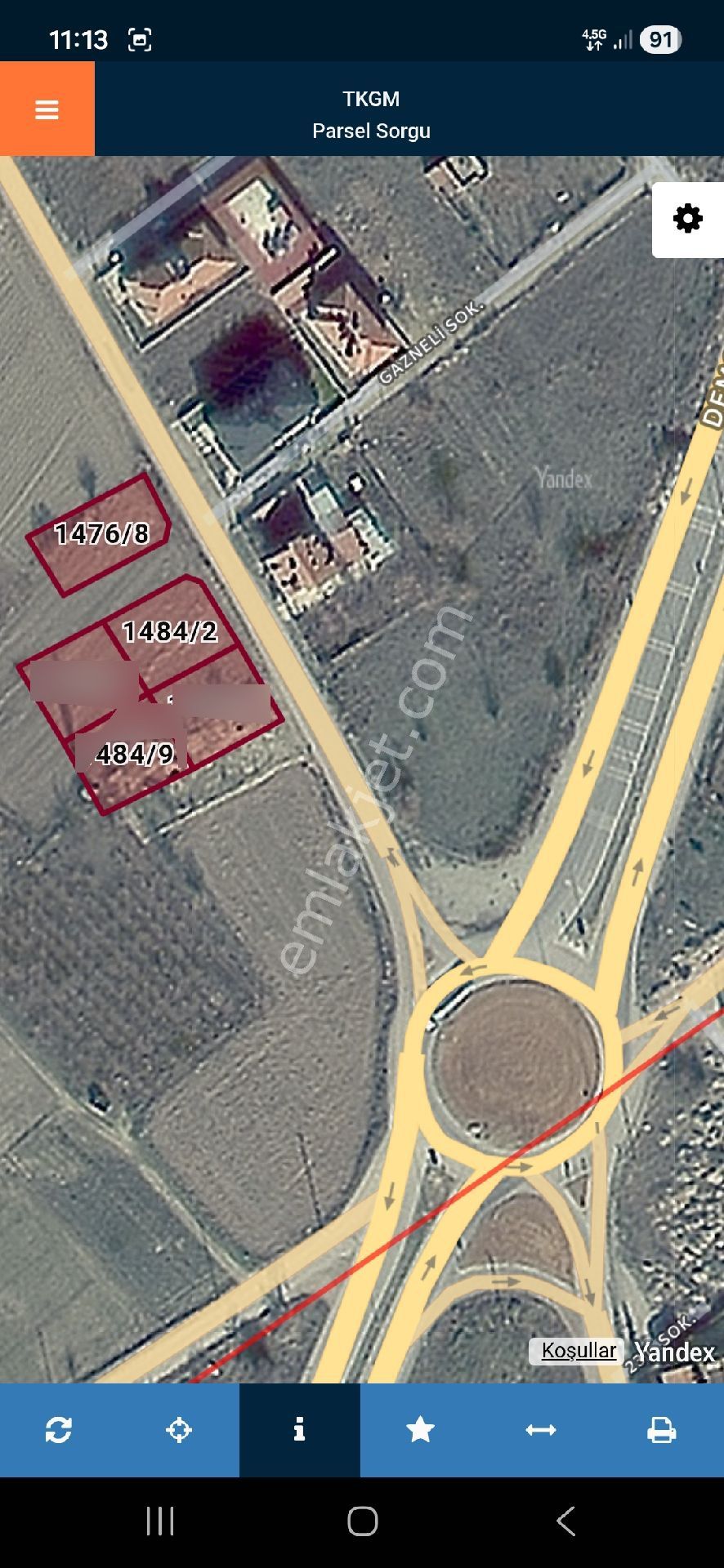 Çivril Çarşı Mah. Cezaevi Kavşağı 70 Metre Uzak Zemin Kat Ticari 5 Adet 2679 Metrekare Arsa Satılık - Görsel 2