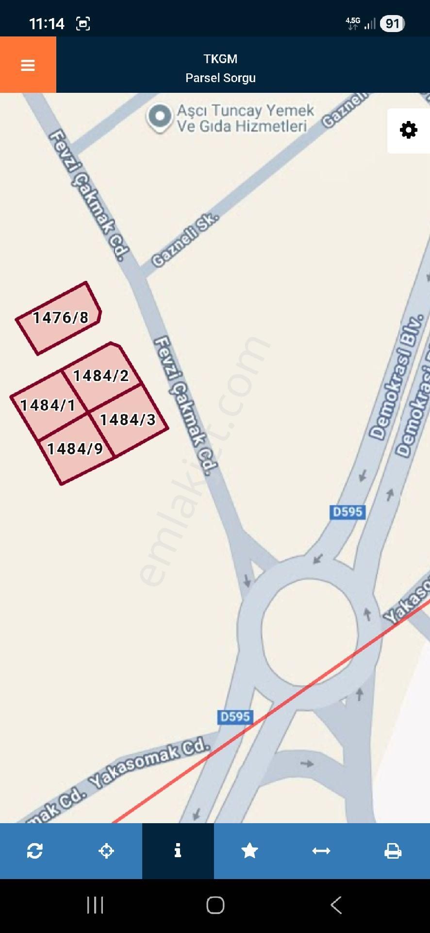 Çivril Çarşı Mah. Cezaevi Kavşağı 70 Metre Uzak Zemin Kat Ticari 5 Adet 2679 Metrekare Arsa Satılık - Görsel 3