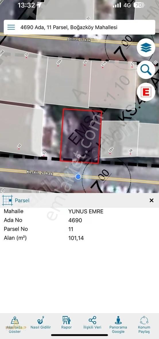 Fastyap Tan Arnavutköy Yunusemre De Satılık Arsa - Görsel 25