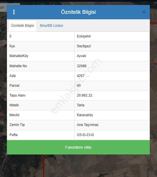 Recep Ümit Emlak'tan Seyitgazi Ayvalı Köyünde 4 Parça Farklı Ebatlarda 1. Sınıf Satılık Tarla - Görsel 13