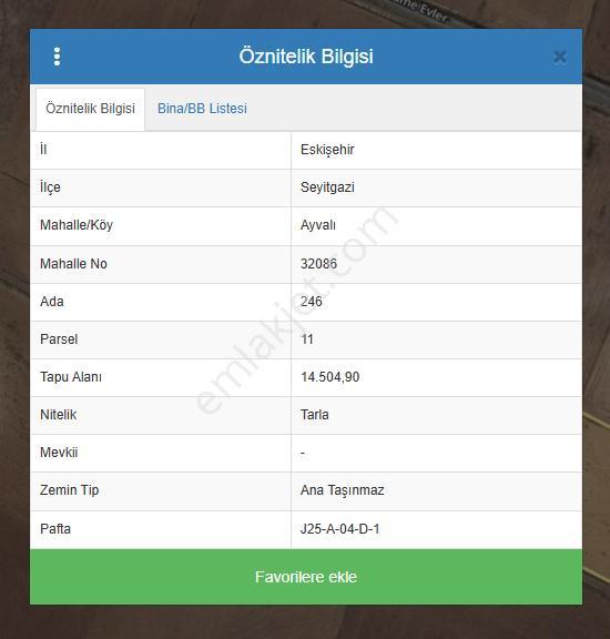 Recep Ümit Emlak'tan Seyitgazi Ayvalı Köyünde 4 Parça Farklı Ebatlarda 1. Sınıf Satılık Tarla - Görsel 18