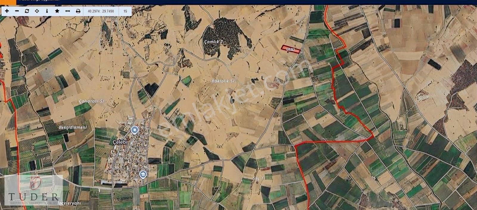 Çelebide 8.550 M² Asfalta Cepheli , Ulaşımı Kolay Verimli Tarla - Görsel 3