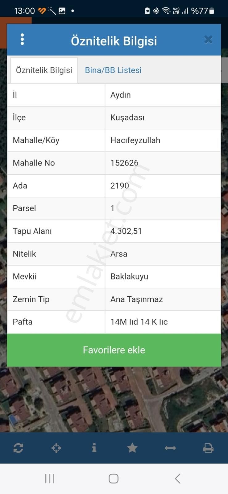 Kuşadası Hacıfeyzullah'da 10 Dönüm Villa İmarlı Manzaralı Arsa - Görsel 3