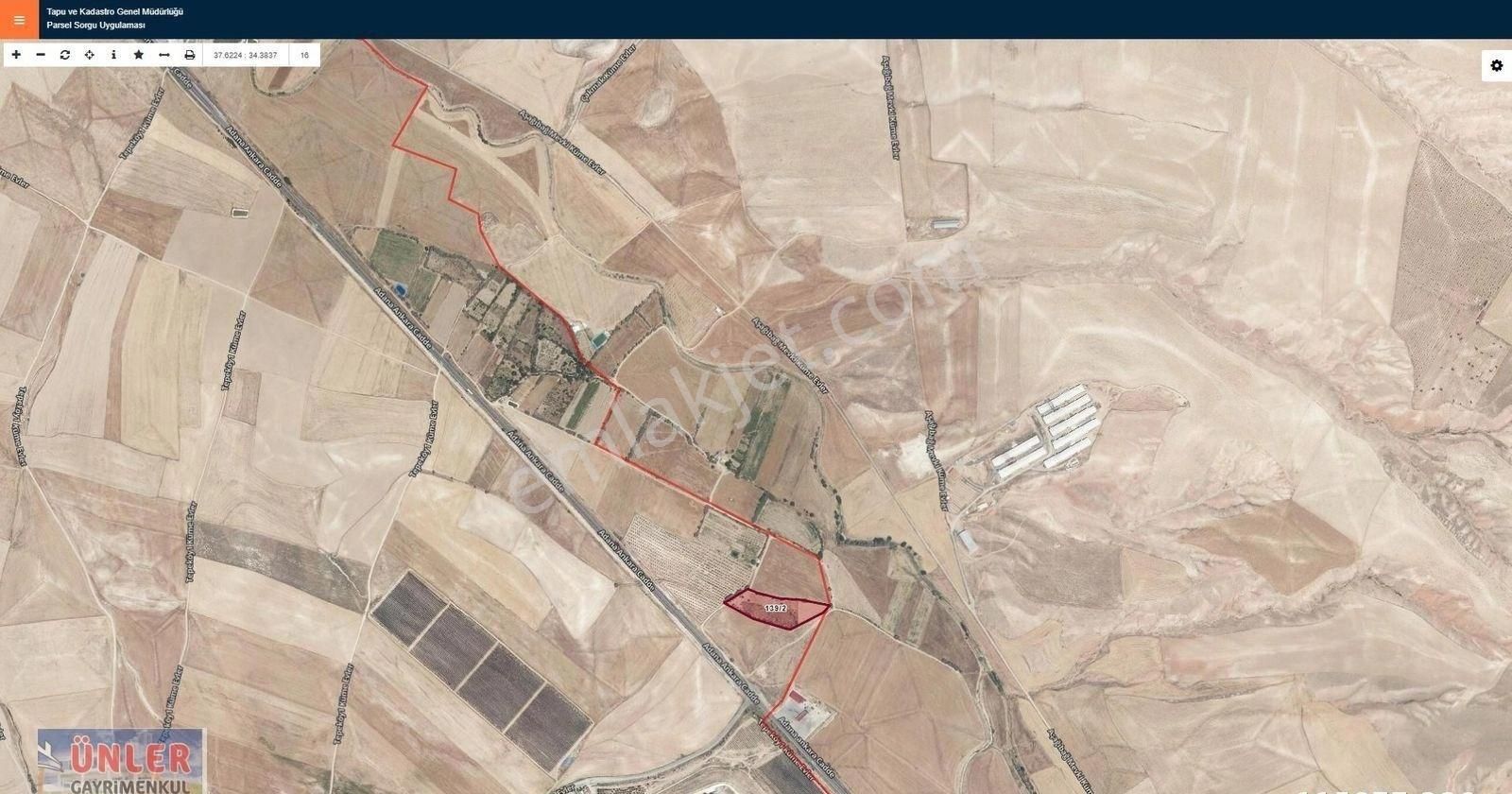 Niğde Ulukışla Tepeköyde 10,300 Metrekare Kuyulu Ev Kiraz Bahçesi - Görsel 13