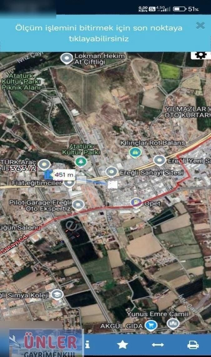 Tüvtürk Yanında Ön Muayene İstasyonu Yapılacak Yerdir Yatırım Fırsatıdır - Görsel 15