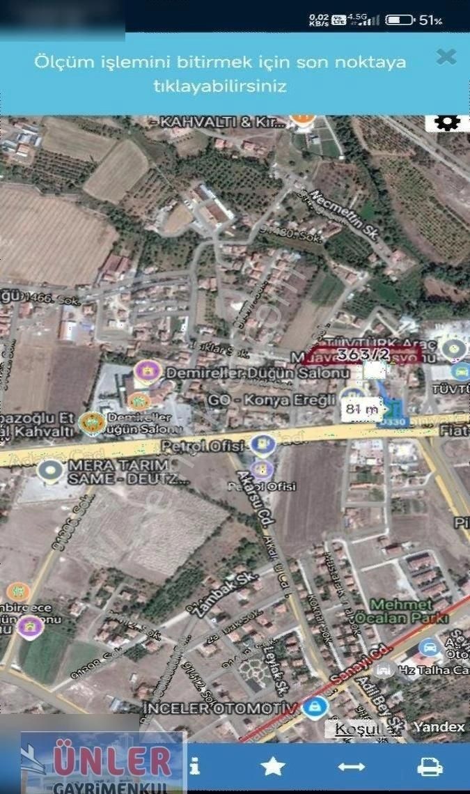 Tüvtürk Yanında Ön Muayene İstasyonu Yapılacak Yerdir Yatırım Fırsatıdır - Görsel 17