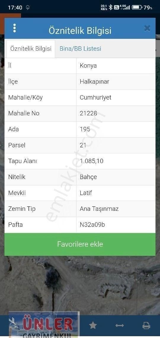 Halkapınar Baraj Yanında 1085 Metrekare Bahçe Elektrik Su Yanında - Görsel 11