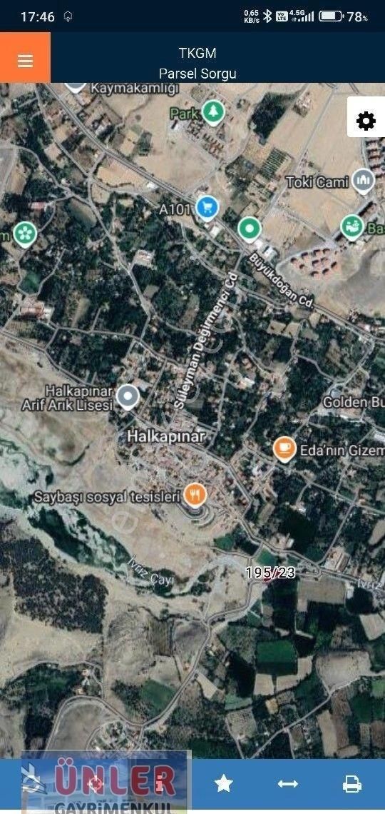 Halkapınar Saybaşı Tesisleri Altında Baraj Manzaralı 1077 Metrekare Bahçe Tek Tapu - Görsel 5