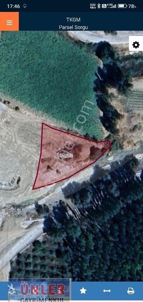 Halkapınar Saybaşı Tesisleri Altında Baraj Manzaralı 1077 Metrekare Bahçe Tek Tapu