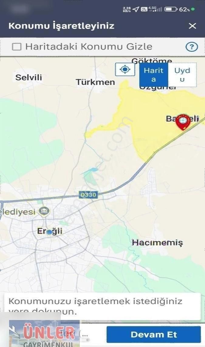 Konya Adana Yolu Üzerinde Şeker Fabrikası Karşısında Ticari Arsa - Görsel 16