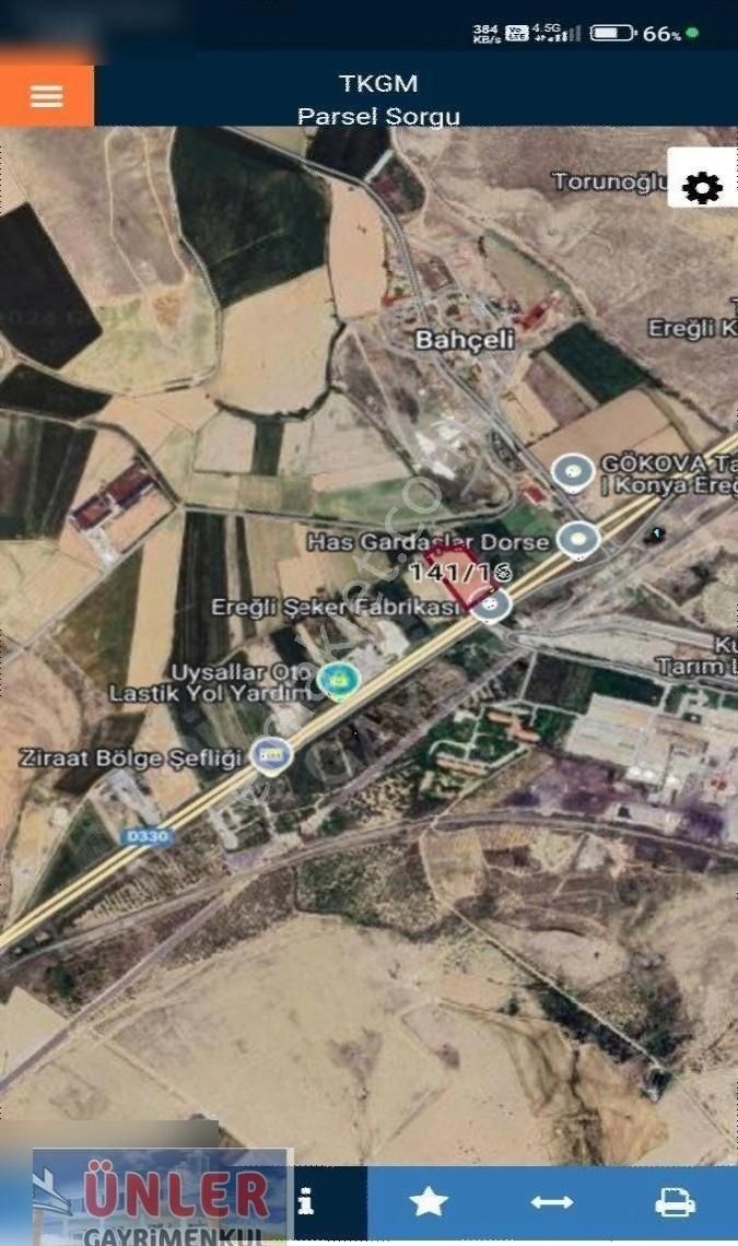 Konya Adana Yolu Üzerinde Şeker Fabrikası Karşısında Ticari Arsa - Görsel 19