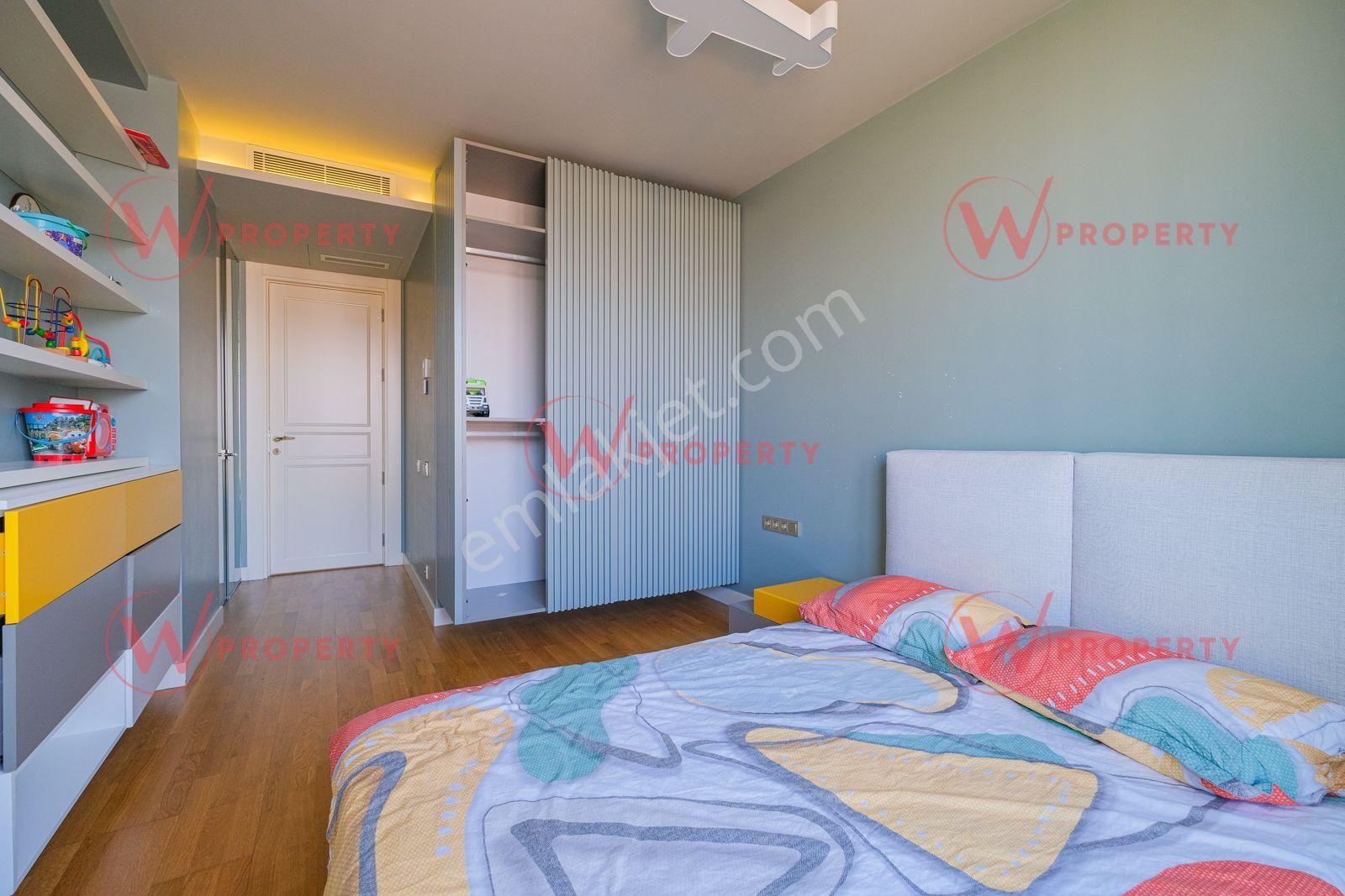 W Property Ekinci Senfoni Nefes'te Deniz Manzaralı 5+1 Akıllı Ev - Görsel 19