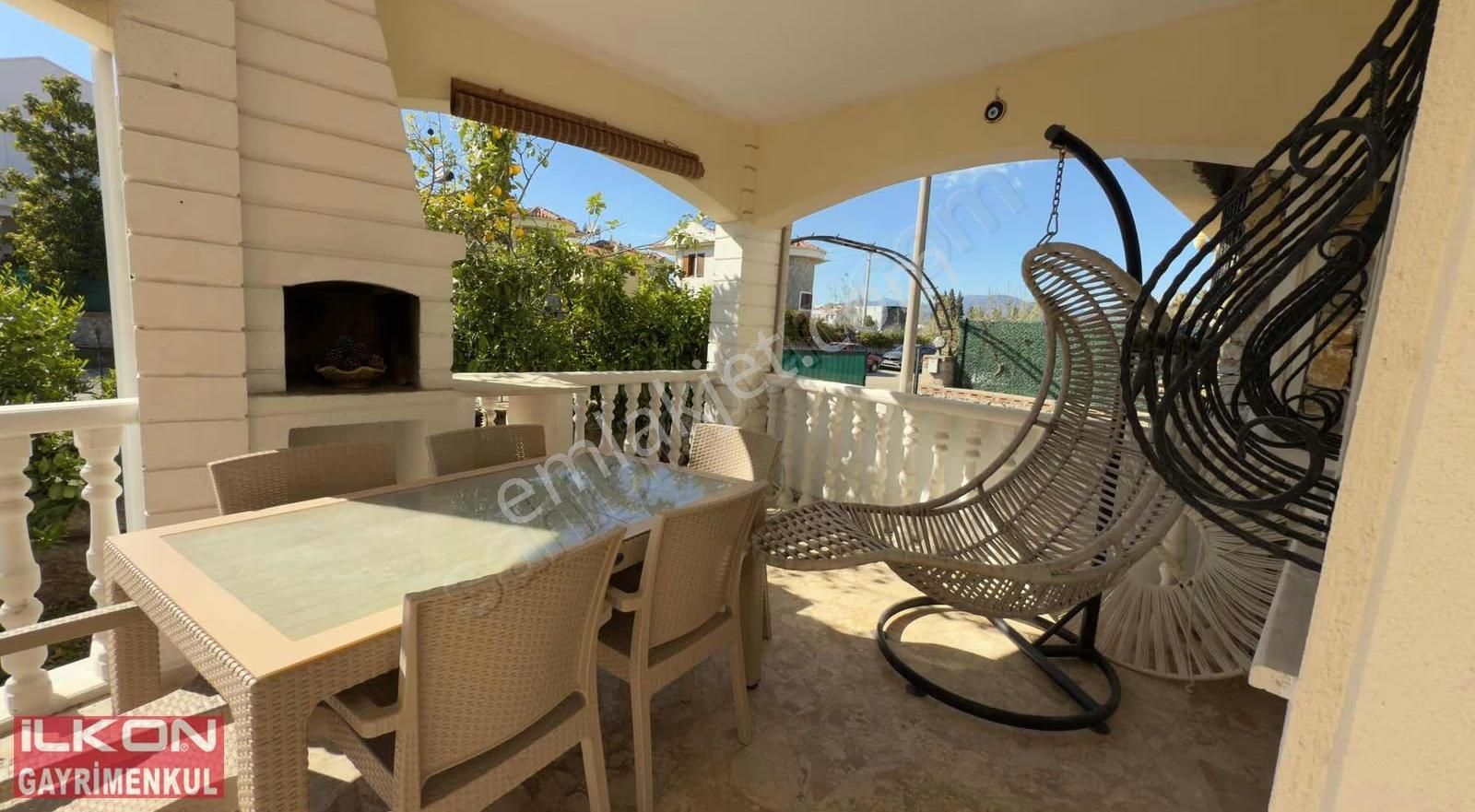 Fethiye Foça Mah.de İlkon'dan Kiralık 3+1 Eşyalı Müstakil Villa - Görsel 9