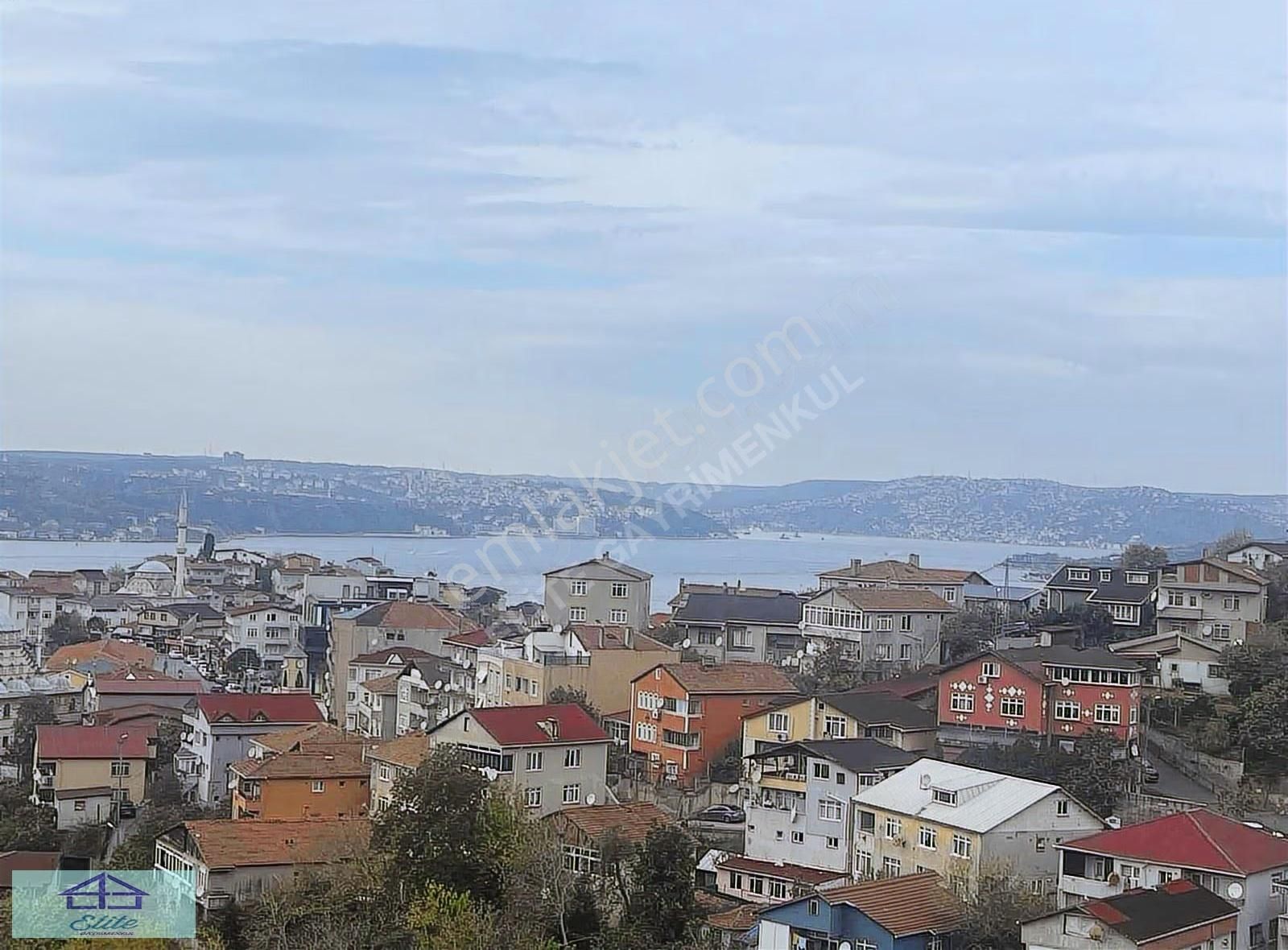 Elite'den Sitede Boğaz Manzaralı Eşyalı Çatı Dubleksi - Görsel 7
