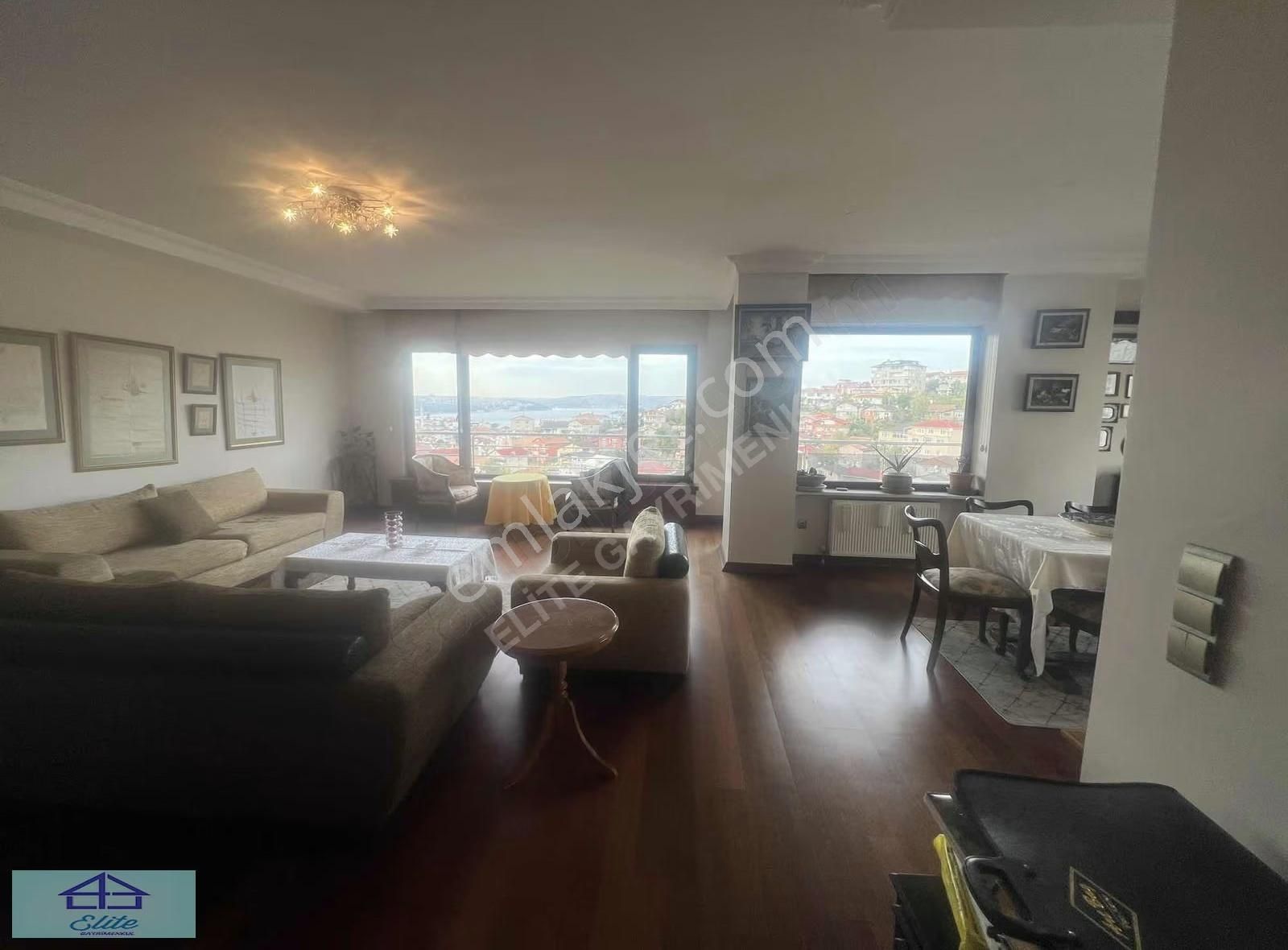 Elite'den Sitede Boğaz Manzaralı Eşyalı Çatı Dubleksi - Görsel 25