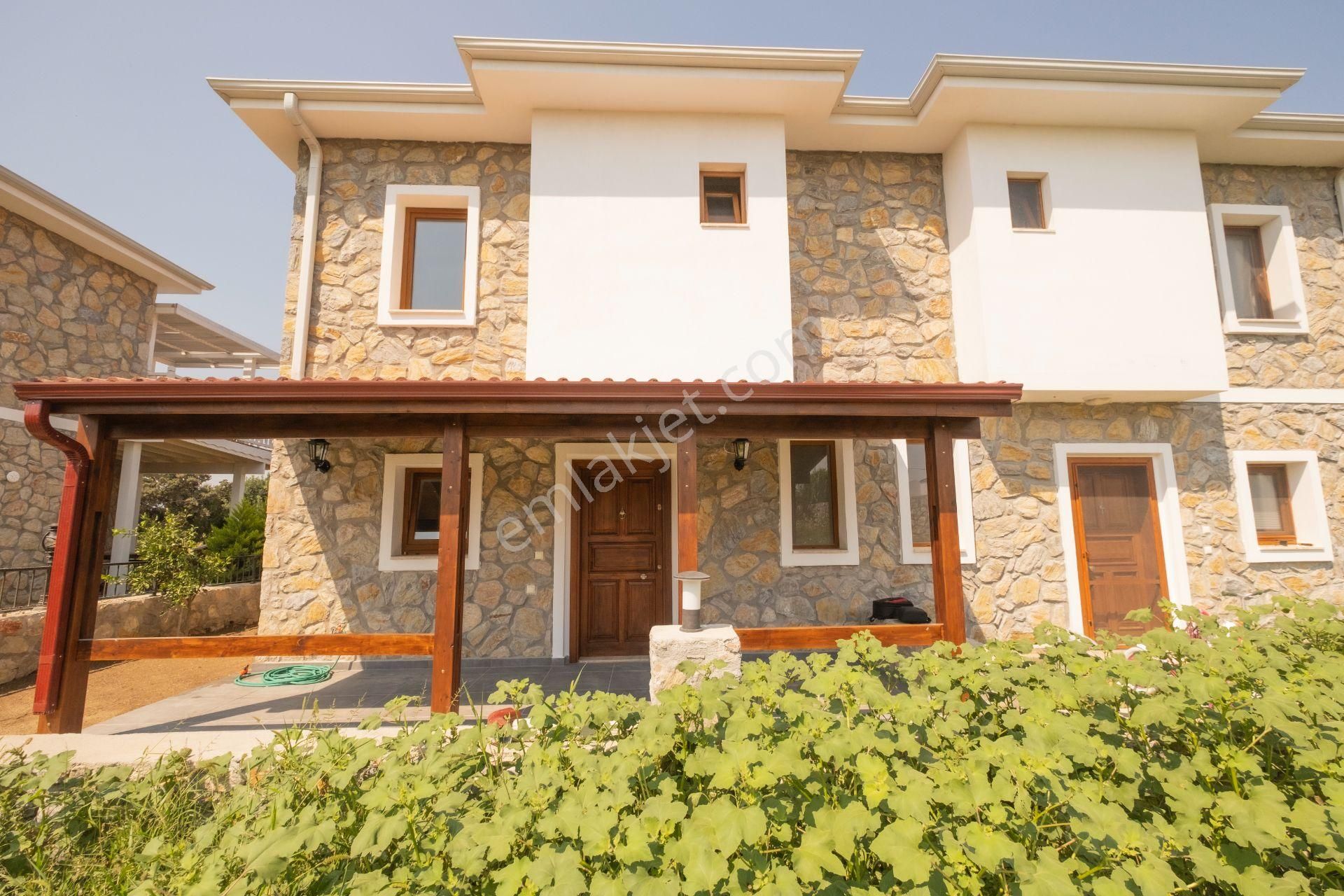 Datça Kızlan'da Sıfır Satılık 2+1 İkiz Villa - Görsel 26