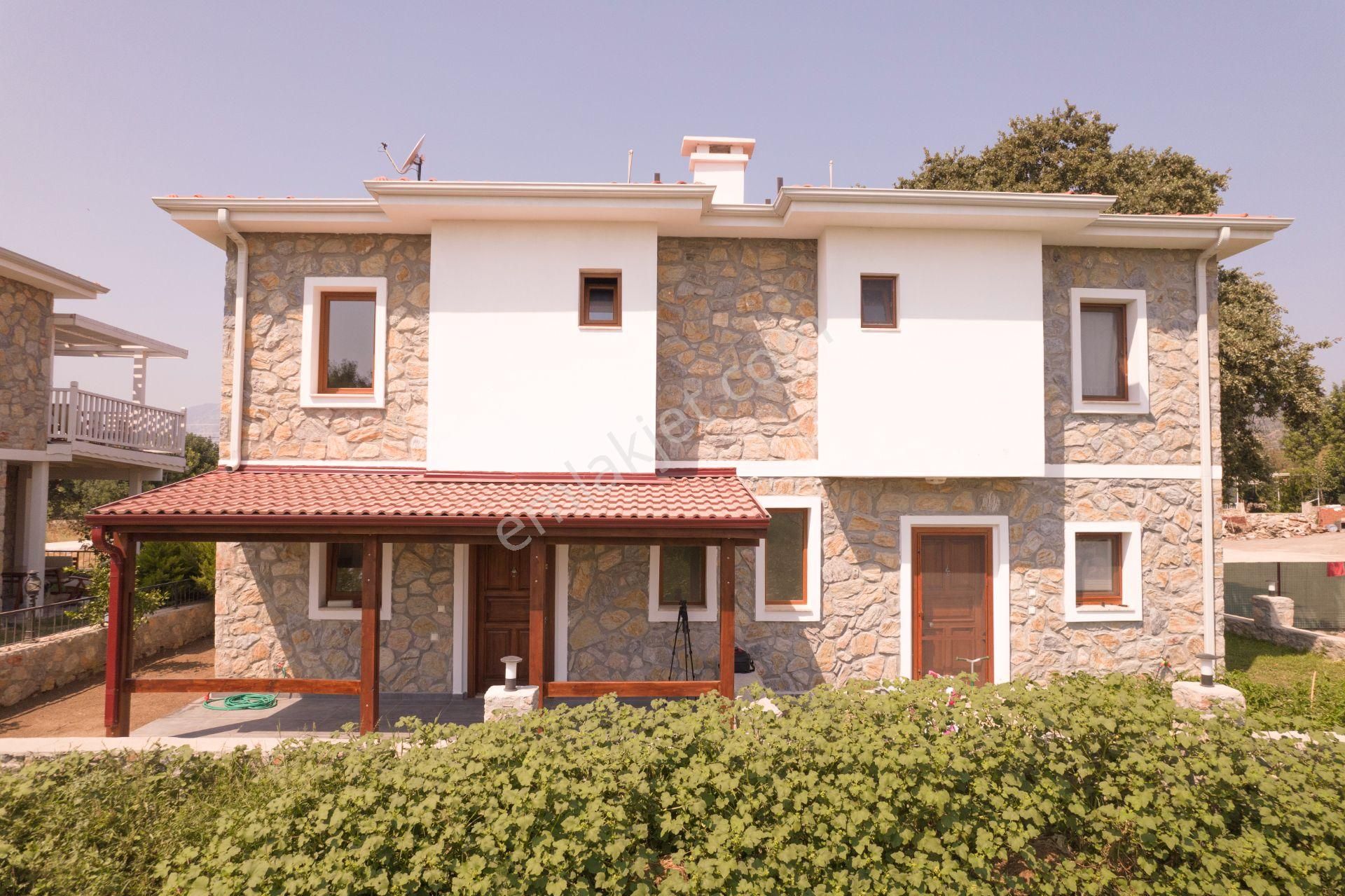 Datça Kızlan'da Sıfır Satılık 2+1 İkiz Villa - Görsel 12