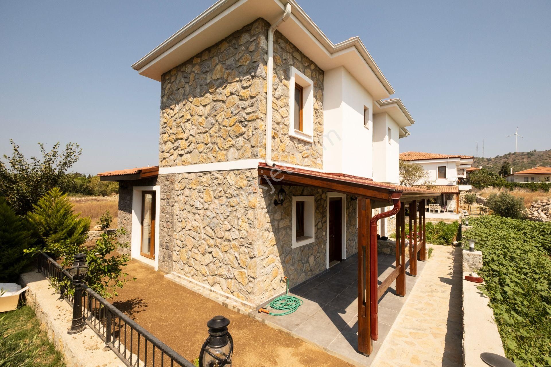 Datça Kızlan'da Sıfır Satılık 2+1 İkiz Villa - Görsel 28