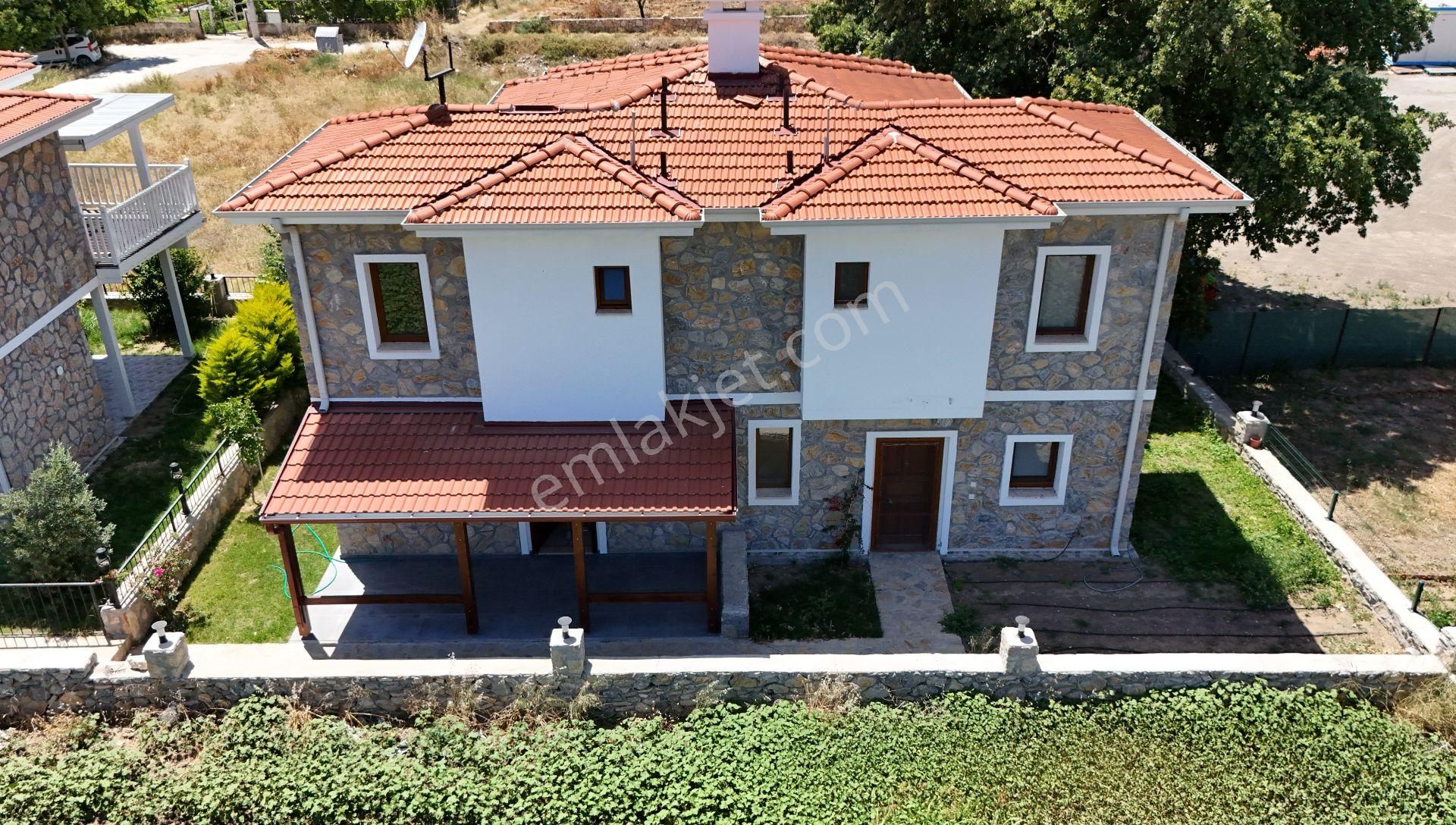 Datça Kızlan'da Sıfır Satılık 2+1 İkiz Villa - Görsel 4