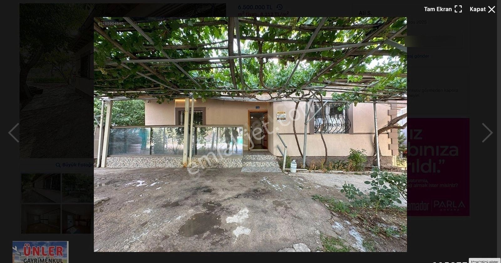 Atakentte 782 Metre Arsalı Süper Bir Müstakil Evimiz Ve Bahçesi - Görsel 15