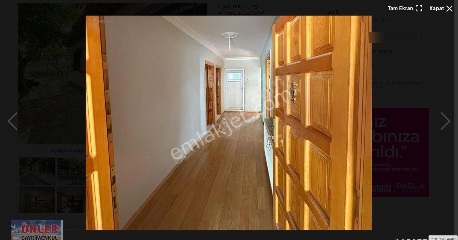 Atakentte 782 Metre Arsalı Süper Bir Müstakil Evimiz Ve Bahçesi - Görsel 22