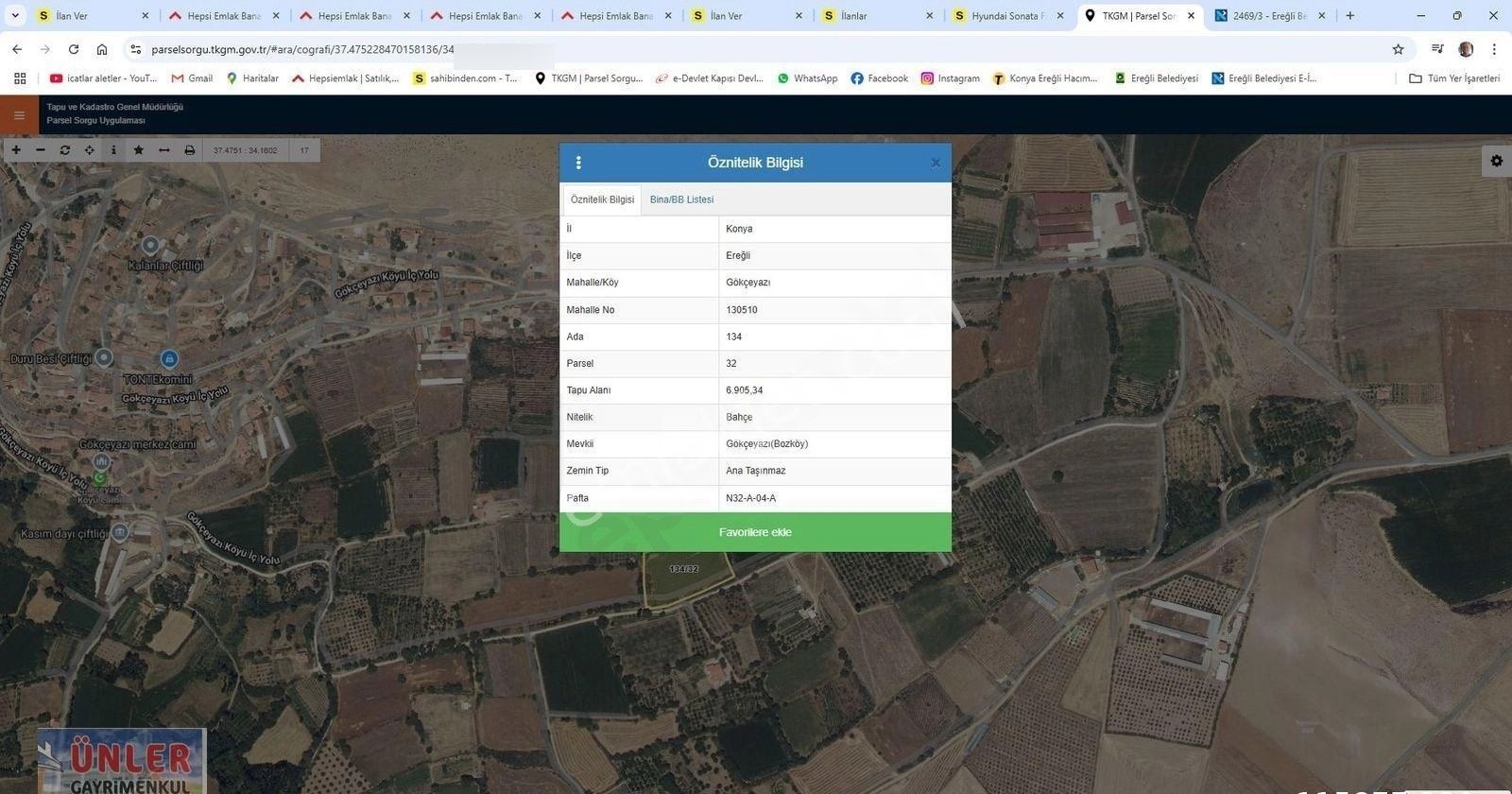 Gökçeyazı Mahallesinde 6900 Metrekare Tek Tapulu Çok Güzel Yerdeki Bahçemiz Satılıktır. - Görsel 8